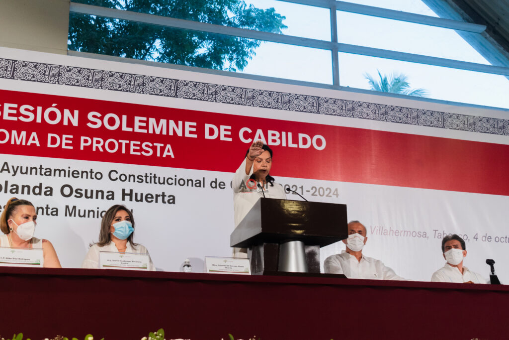 Así fue la toma de protesta de yolanda osuna como presidenta municipal la revista del sureste mx Dsc 0089 Edit
