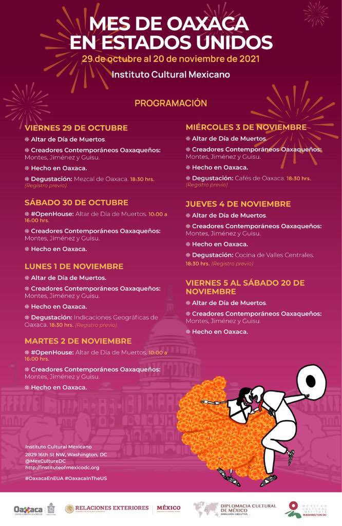 Comienza mes de oaxaca en washington d. C la revista del sureste mx Fcrylnyvuaquoob