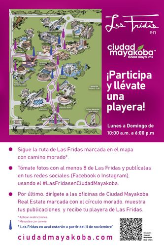 "las fridas" llega a ciudad mayakoba en la riviera maya la revista del sureste mx Fridas Ciudad Mayakoba