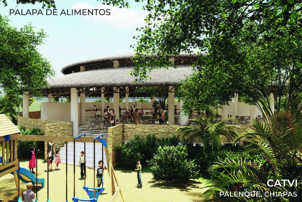 Alista 4t proyecto de centro de atención a visitantes (catvi) la revista del sureste mx 05 Palapa De Alimentos