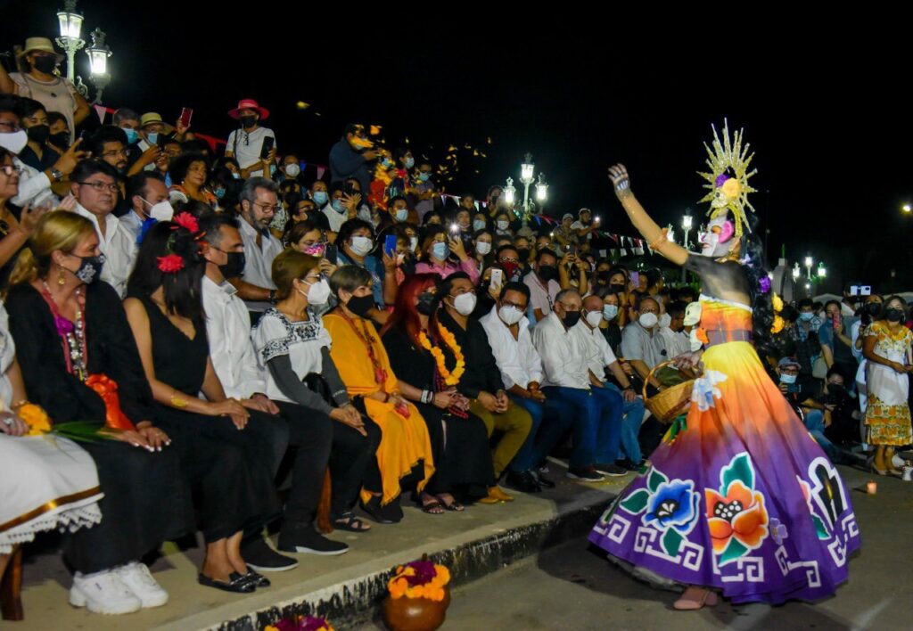 Layda sansores acude a festival de día de muertos en pomuch la revista del sureste mx Fdhwlibx0Acy2Wn