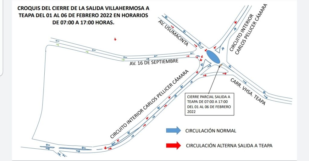 Anuncian cierre parcial en la salida villahermosa-teapa la revista del sureste mx Fkthoytwqayzf R